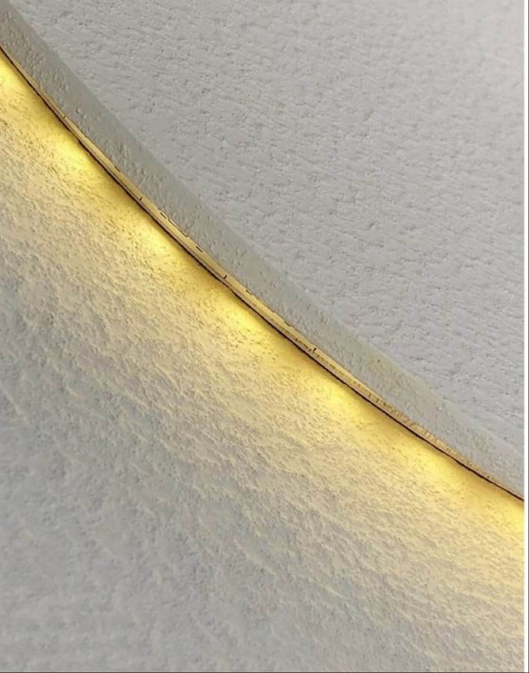 Contemporary Grace Circular Glow LED Light Wall Panel with Planter