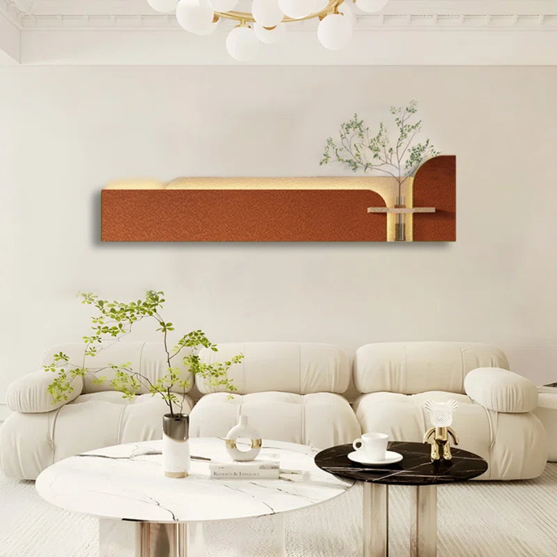 Aesthetic Wall Decoration with LED Lights