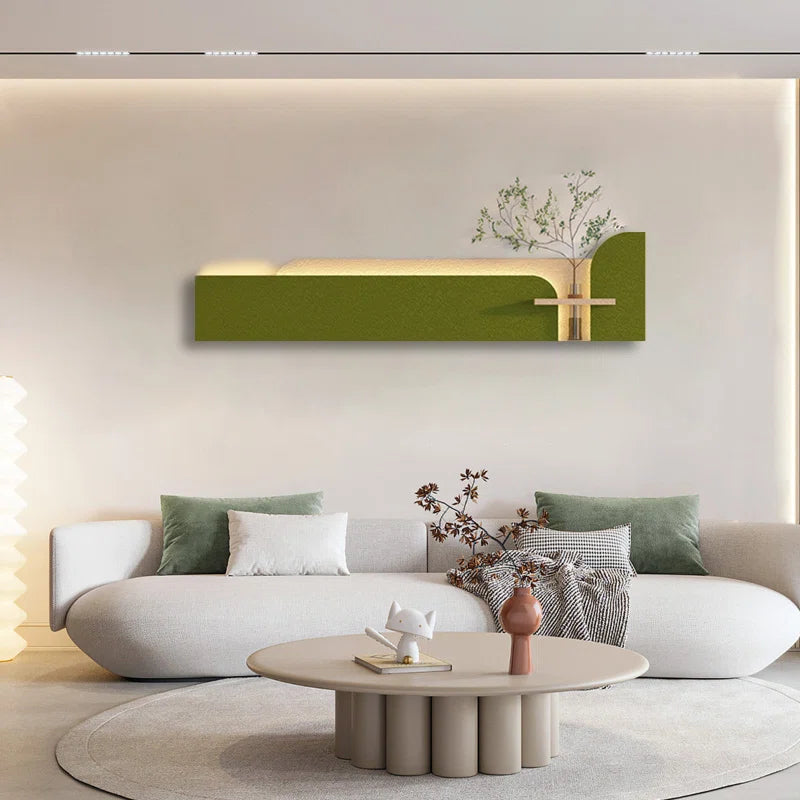 Aesthetic Wall Decoration with LED Lights