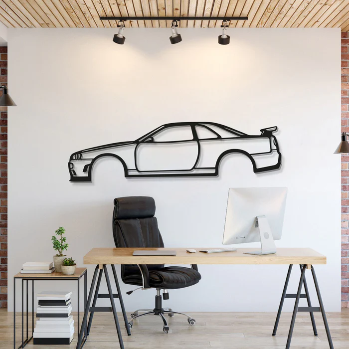 Modern SUV Car Metal Wall Art for Living Room Decor