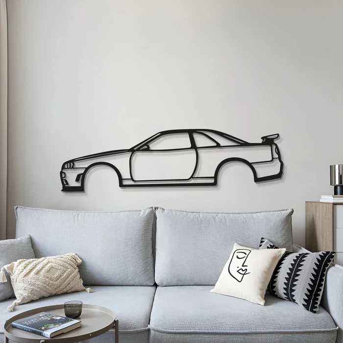 Modern SUV Car Metal Wall Art for Living Room Decor